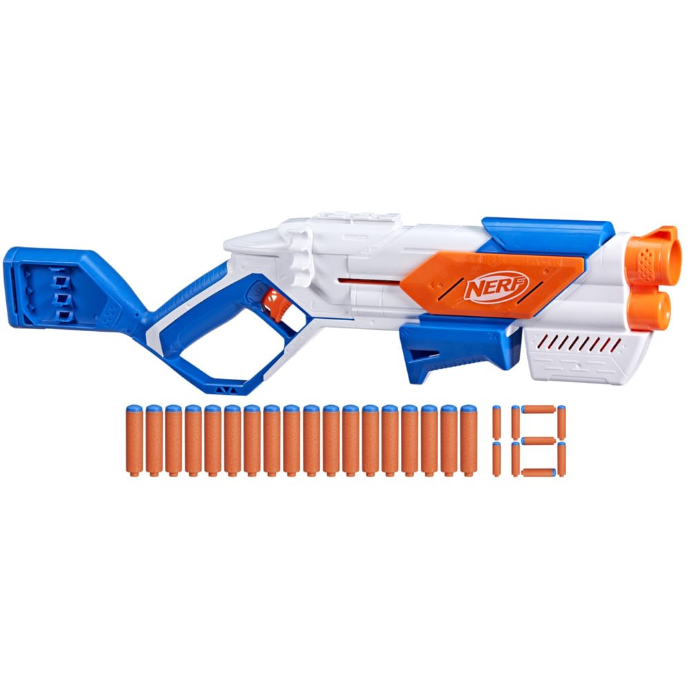 Nerf N Series Strikeback Blaster, 18 N1 Darts Compatible Only With